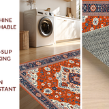 Artful Color Blocked Symmetrical Style(Red)