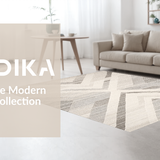 Ultra Soft Area Rug, Non Slip, Stain Resistant, Washable Area Rugs for Living Room, Bedroom, Rustic Natural Fiber Inspired Design(Gray)