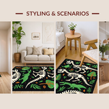 Bold Graphic T Rex Depiction(Black)