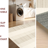 Contemporary Cream and Beige Fusion(Beige)