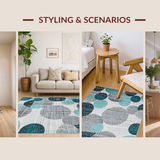 Contemporary Gray Geometric Elegance(Gray)