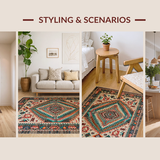 Bold Textured Modernist Approach(Red)