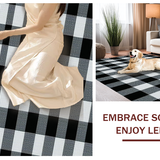 Classic Earthy Checkered Design(Black)