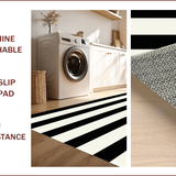 Chic Geometric Black and White(Black)