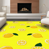 Charming Quirky Lemon Motif(Yellow)