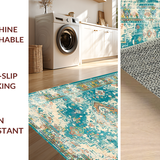 Chic Geometric Aqua Tones(Green)