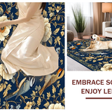 Navy Toned Floral Elegance(Blue)