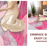 Contemporary Pink Geometric Aesthetics(Pink)