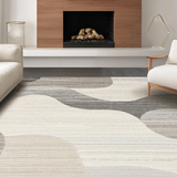 Textured Neutral Geometric Waves(Gray)