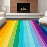 Colorful Striped Modern Aesthetic(Red)