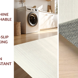 Ultra Soft Area Rug, Non Slip, Stain Resistant, Washable Area Rugs for Living Room, Bedroom, Rustic Textured Ombre Design(Beige)