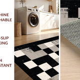 Contemporary Graphic Black and Beige(Gray)