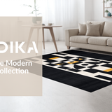 Distinctive Linear Abstract(Black)