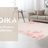 Ultra Soft Area Rug, Non Slip, Stain Resistant, Washable Area Rugs for Living Room, Bedroom, Chic Soft Pink Shag Style(Pink)