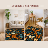 Contemporary Floral(Black)