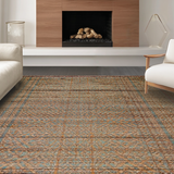 Ultra Soft Area Rug, Non Slip, Stain Resistant, Washable Area Rugs for Living Room, Bedroom, Elegant Soft Textured Decor Accent(Brown)
