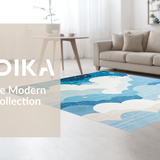 Joyful Celestial Patterned Accent(Blue)