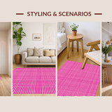 Trendy Pink Check Appeal(Pink)