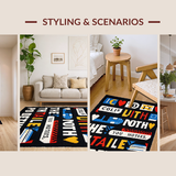 Bold Graphic Quip Decoration(Black)