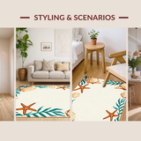 Charming Oceanic Patterned Delight(Beige)