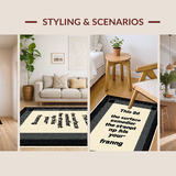 Contemporary Funny Phrase Decor(Beige)