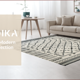 Chic Linear Geometric Arrangement(White)