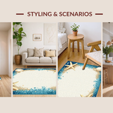 Elegant Coastal Wave Design(Beige)