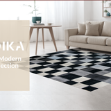 Elegant Earth Toned Trellis Design(Black)