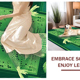 Ultra Soft Area Rug, Non Slip, Stain Resistant, Washable Area Rugs for Living Room, Bedroom, Charming Animal Green Fantasy Theme(Green)