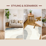 Trendy Textured Ombre Style(Beige)