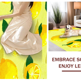 Classic Farmhouse Lemon Patterned Style(Yellow)