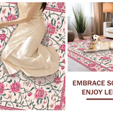 Vibrant Floral Botanical Aesthetics(Beige)