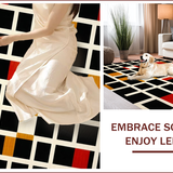 Contemporary Monochrome Checkerboard Style(Black)