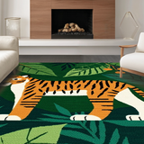 Brightly Colored Jungle Adventure Theme(Green)