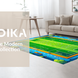 Vivid Child Friendly Cityscape Design(Green)