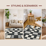 Elegant Round Monochrome Geometric(Gray)