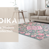 Elegant Vintage Tiled Motif(Green)