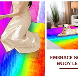 Chic Multicolor Contemporary Flair(Blue)