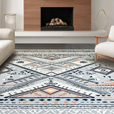 Luxe Symmetrical Medallion Style(Gray)