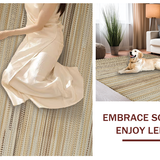 Elegant Earthy Textured Weave(Beige)
