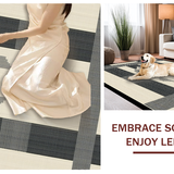 Chic Striped Trellis Motif(Beige)