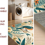 Charming Tropical Floral Fusion(Beige)