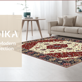 Cozy Vintage Ogee Motif(Red)
