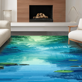 Delightful Cartoonish Pond Elements(Blue)