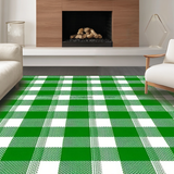 Chic White and Green Layered Motif(Green)