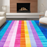 Lively Multicolor Contemporary Theme(Blue)