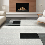 Elegant Geometric Light Grey Accent(Gray)