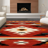 Cozy Textured Tiled Composition(Red)