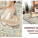 Sophisticated Cream Geometric Design(Beige)