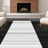 Sleek Monochrome Geometric Style(Black)